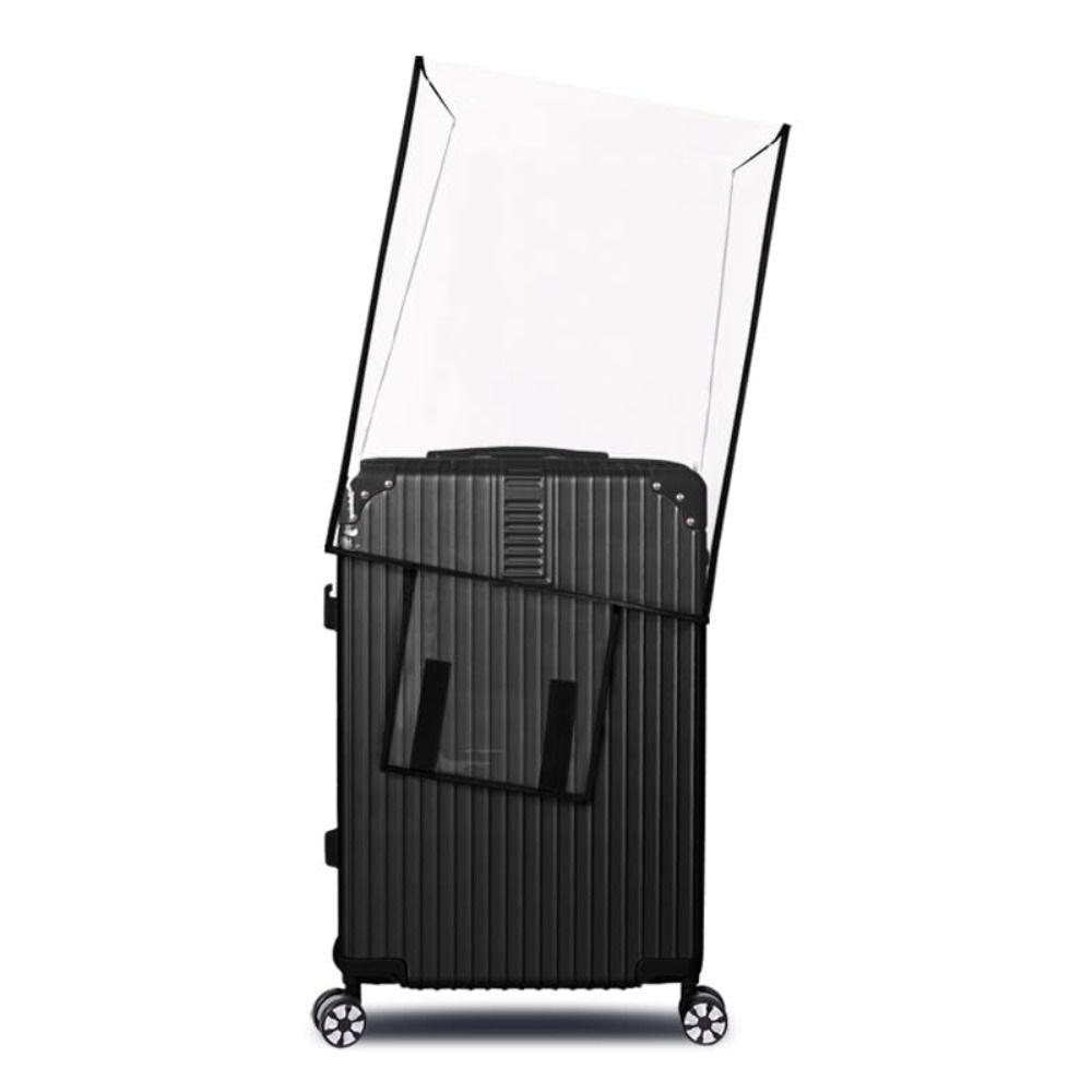 Luggage Protective Cover Transparent - PVC 透明荷物カバー防水トラベルアクセサリー荷物収納カバー防塵プロテクタースーツケースカバー荷物