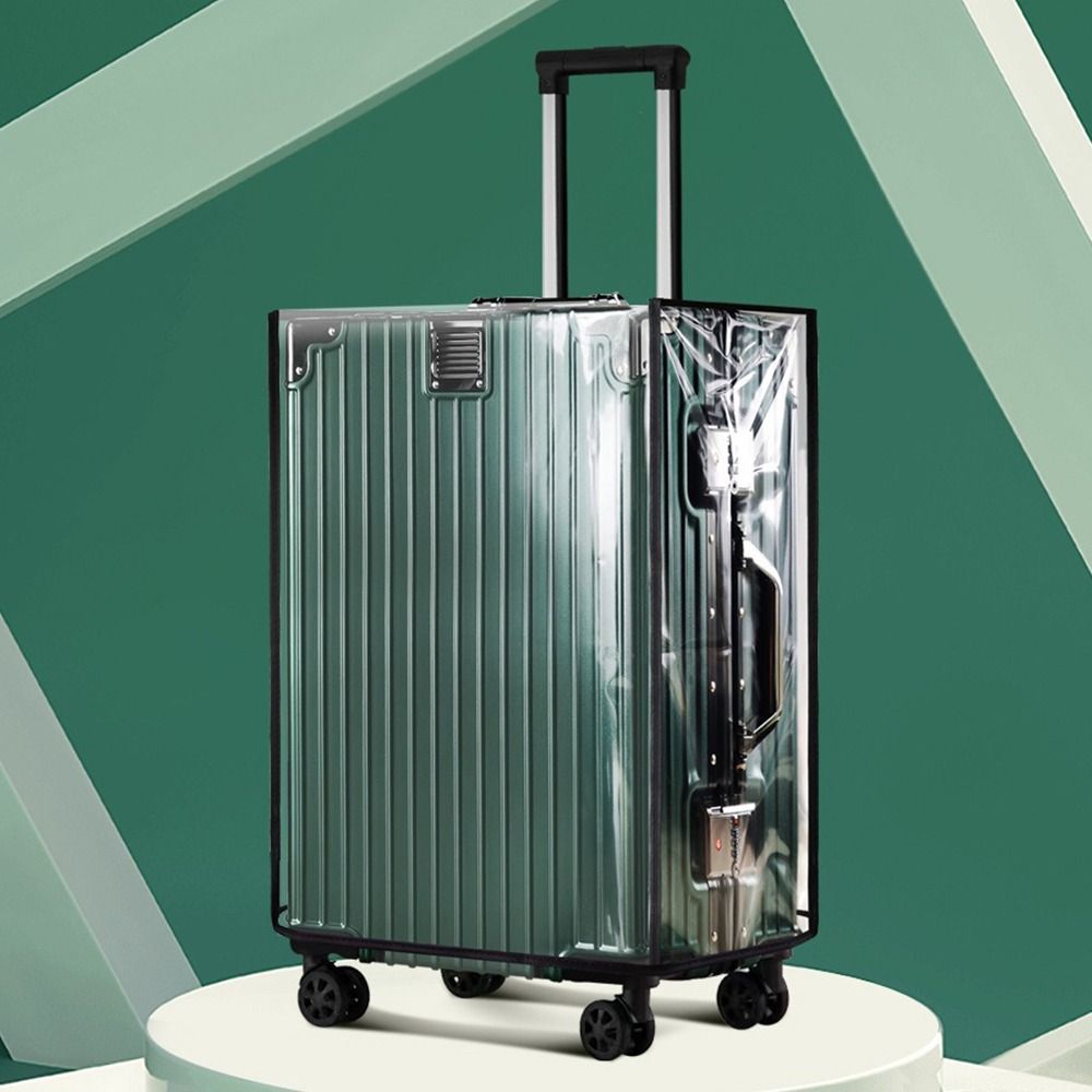 Luggage Protective Cover Transparent - 耐久性のある完全透明ラゲージプロテクターカバー 防水PVCラゲージカバー 防塵トラベルアクセサリー