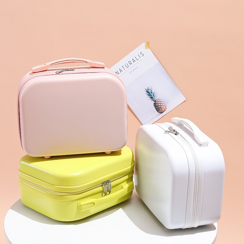 Luggage - 14 インチ小型スーツケース軽量旅行ポータブルキャリーオン荷物オーガナイザー化粧品収納ボックス女性へのギフトミニケース
