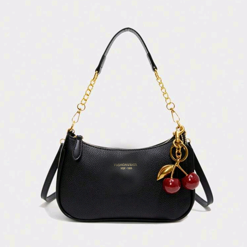Travel Bags - 女性用クロスボディバッグ 調節可能なストラップ クレセントショルダーバッグ PUレザー ジッパー開閉 カジュアルハンドバッグ