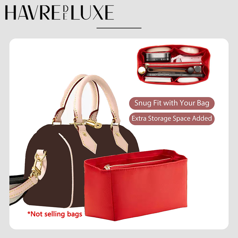 防水仕様のバッグ用仕切り。Speedy20に適合。ナイロン製 - Handbags のレビューと価格