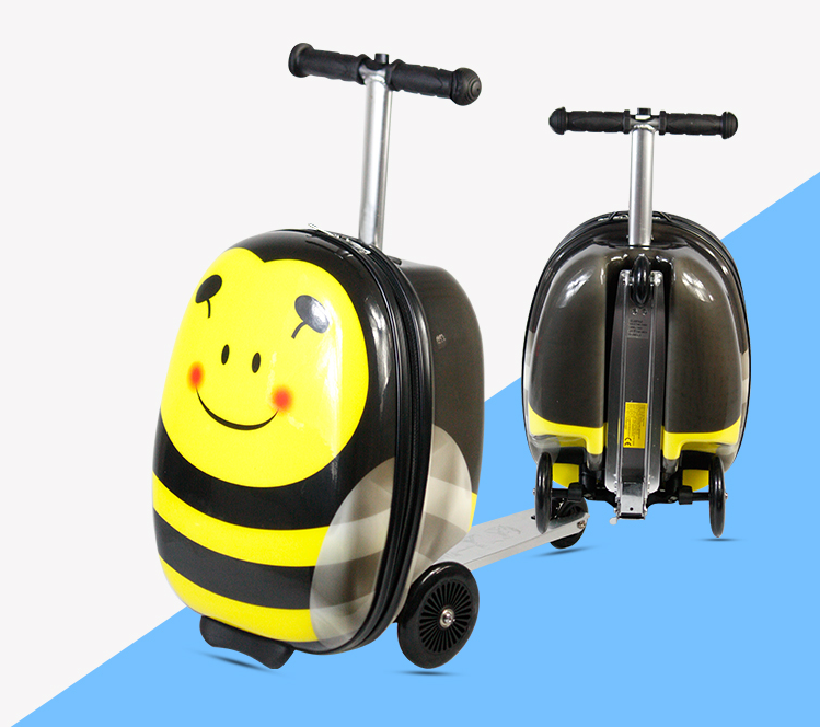 子供用ライドオン スーツケース スクーター スーツケース キ - Kids Ride On Suitcase Scooter のレビューと価格