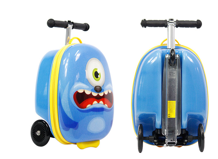 子供用ライドオン スーツケース スクーター スーツケース キ - Kids Ride On Suitcase Scooter のレビューと価格