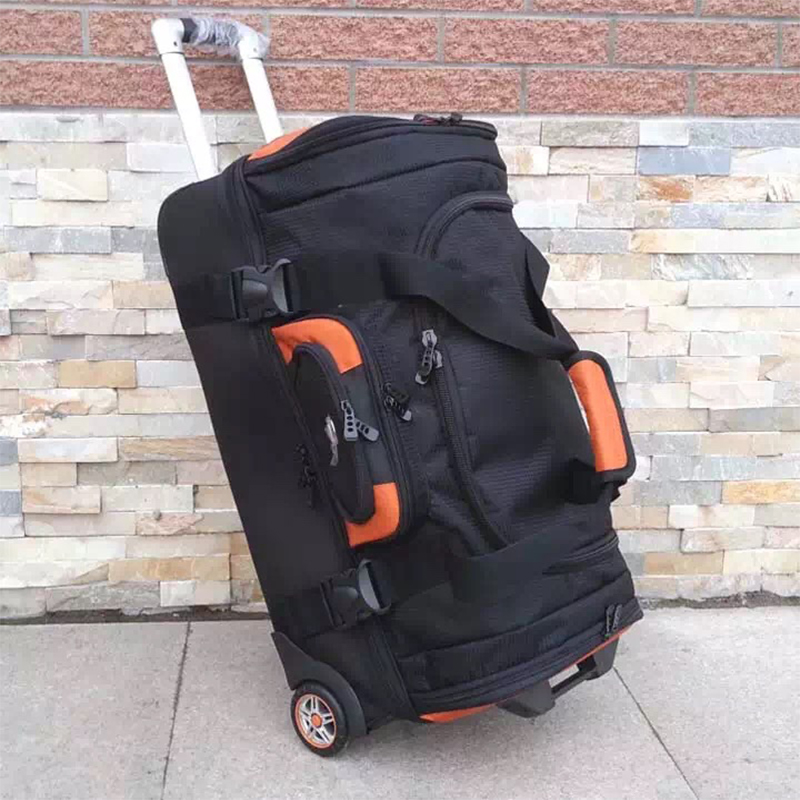 大容量27-32インチローリングラゲージトラベルバッグスーツ - Foldable Rolling Luggage Bag のレビューと価格
