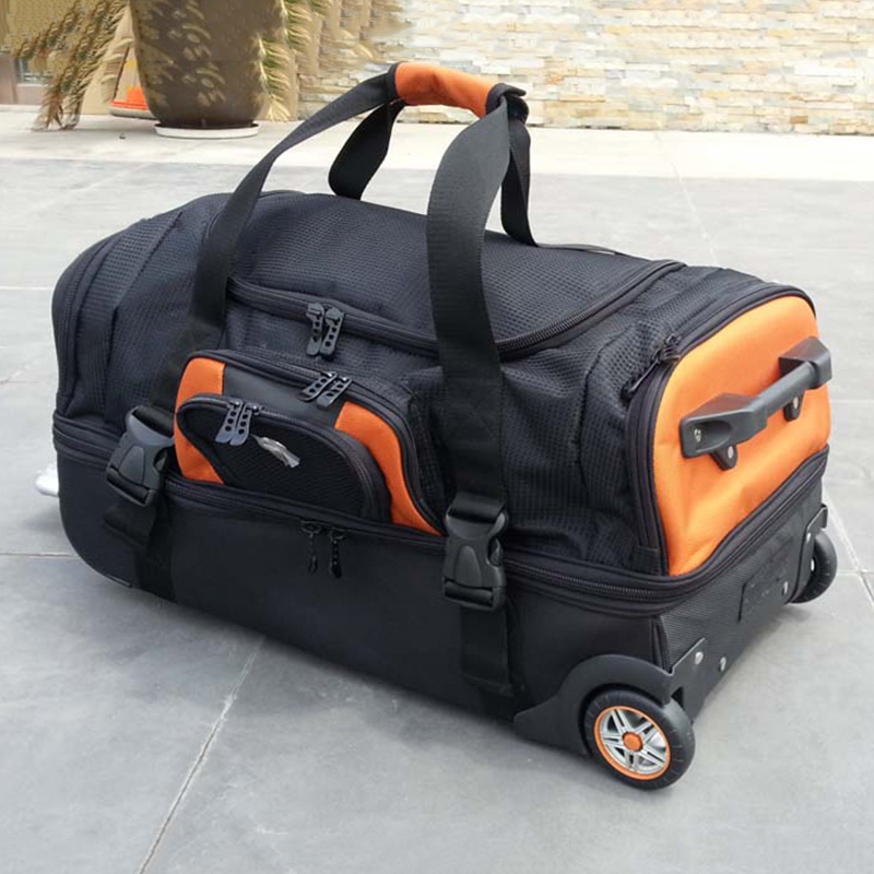 大容量27-32インチローリングラゲージトラベルバッグスーツ - Foldable Rolling Luggage Bag のレビューと価格
