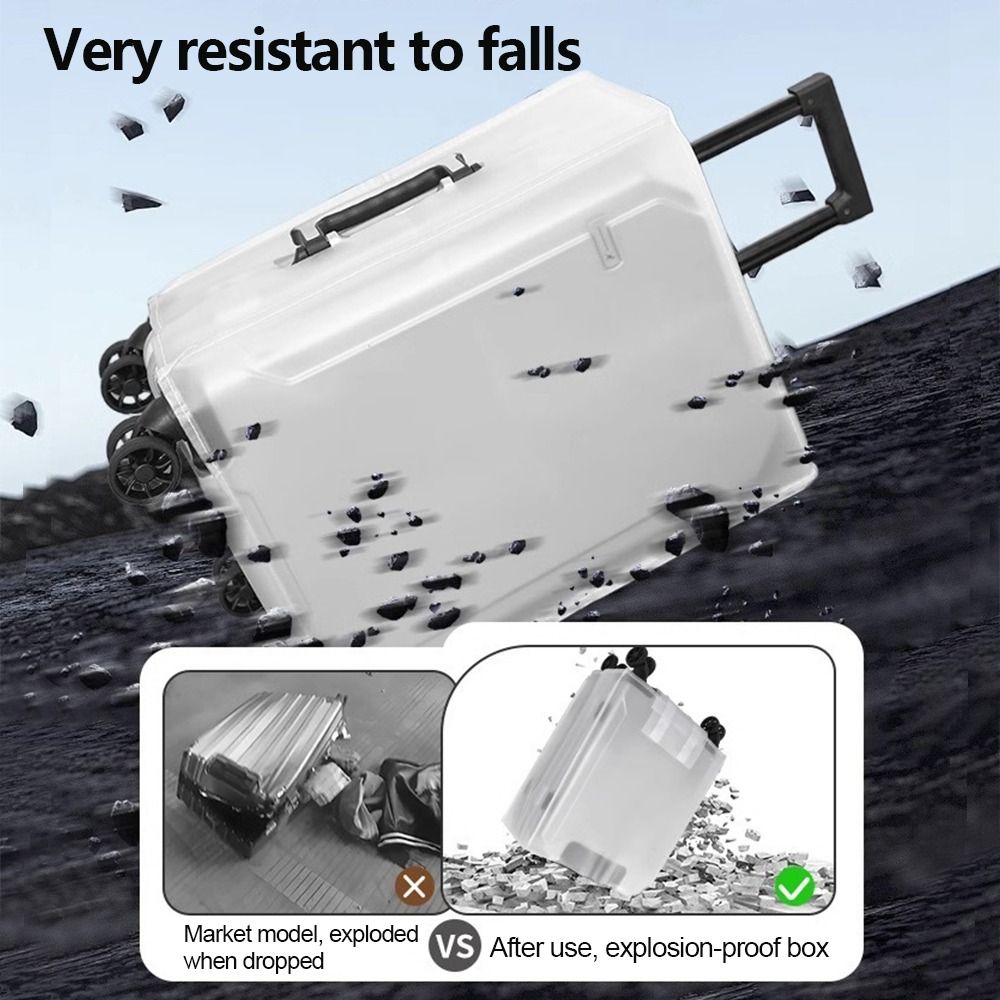 新しいフロスト加工の荷物保護カバー、防塵防水スーツケースカバ - Waterproof Suitcase Cover Protector のレビューと価格