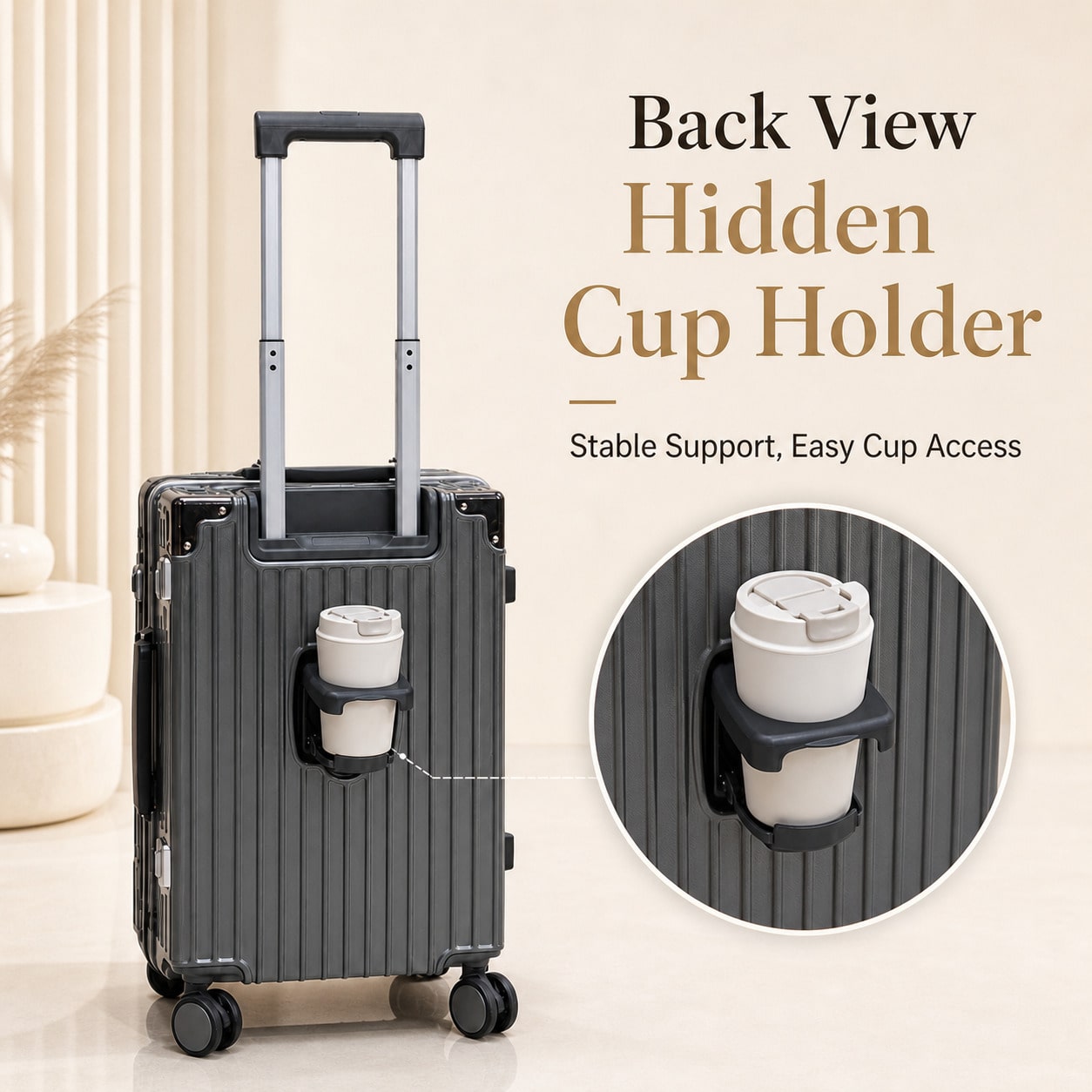 20インチの機内持ち込み可能なスーツケース。航空会社が認める - Cabin Size Lightweight Travel Trolley のレビューと価格