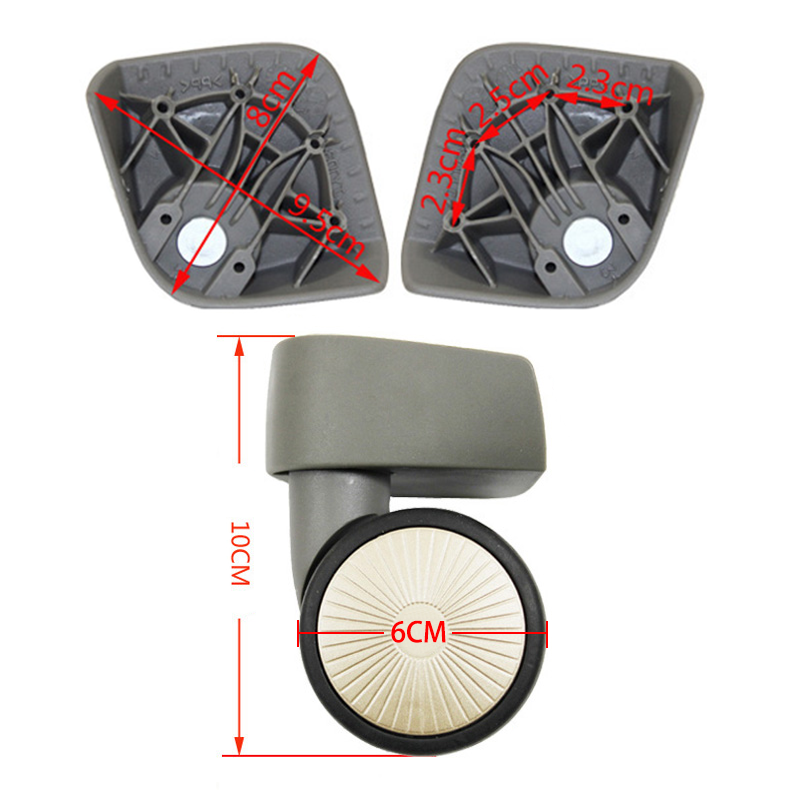 サムソナイト JY103 JY105 JY106 ラゲージ用 - Silent Replacement Luggage Wheels のレビューと価格