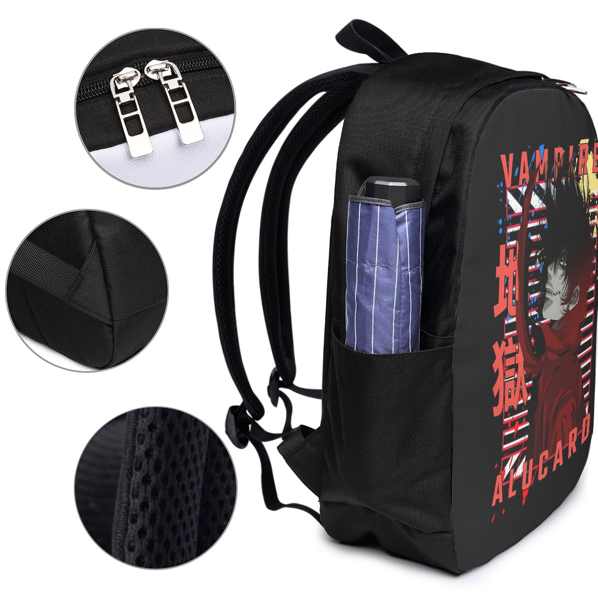 アルカード・ヘルシング漫画バックパック旅行ノートブックバッグ - Travel Bags のレビューと価格