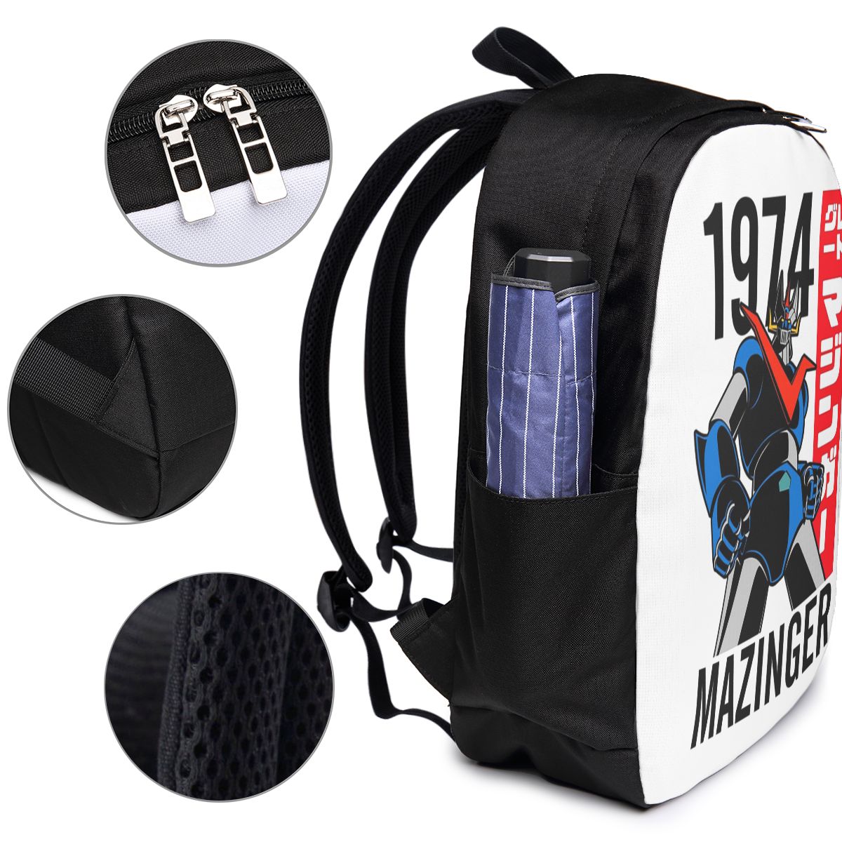 マジンガー Z マッドロボット グレンダイザー アニメ マン - Travel Bags のレビューと価格