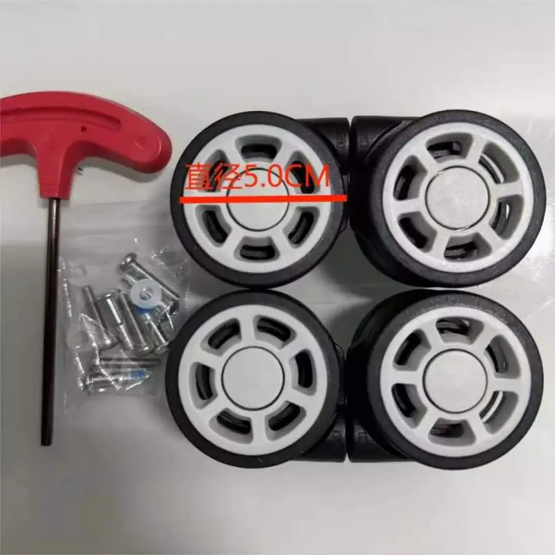 リモワのスーツケースの車輪交換に最適。静音キャスター、回転キ - Silent Replacement Luggage Wheels のレビューと価格