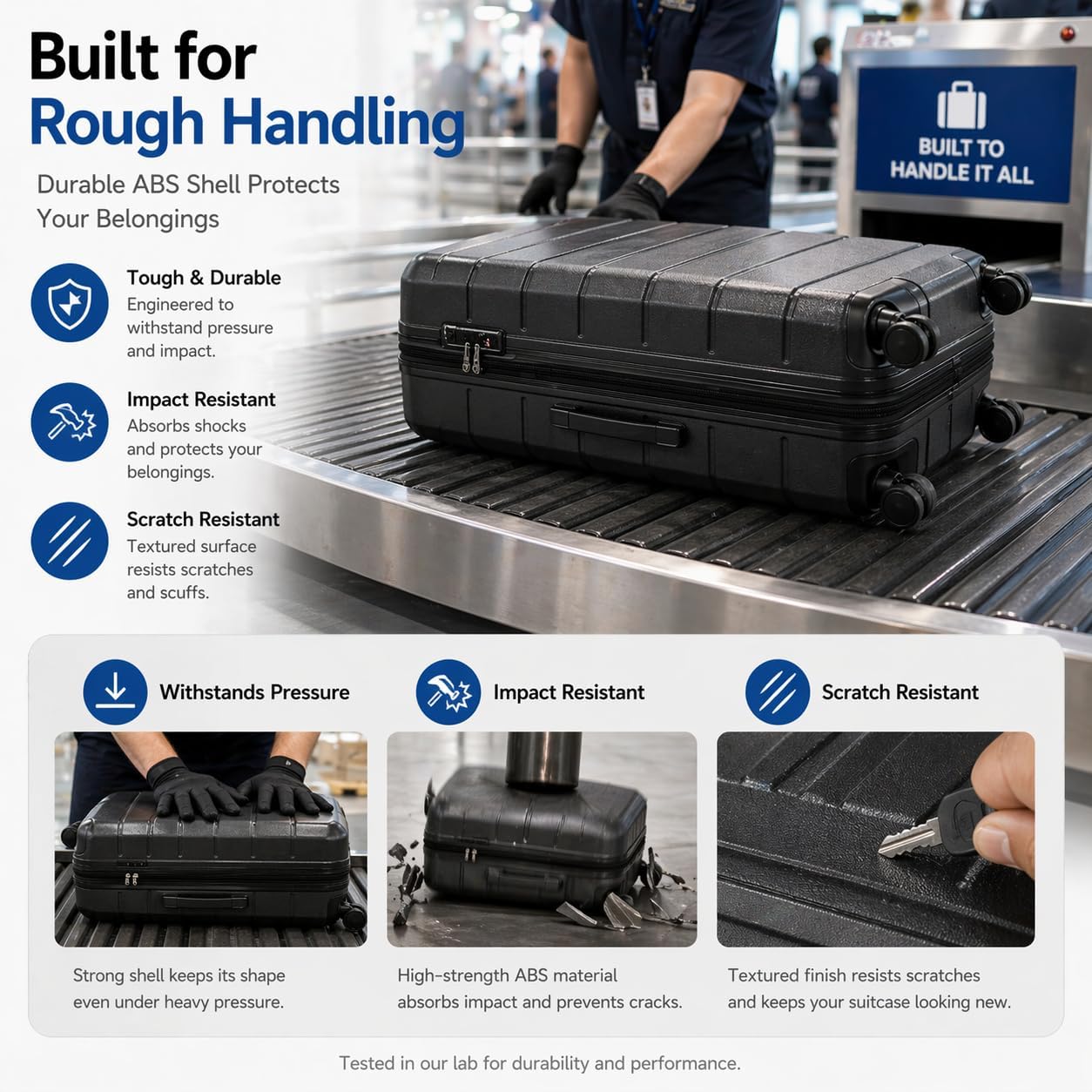 YOETEY TSAロック付き拡張式ハードシェルスーツケース - Expandable Hard Shell Luggage Set のレビューと価格