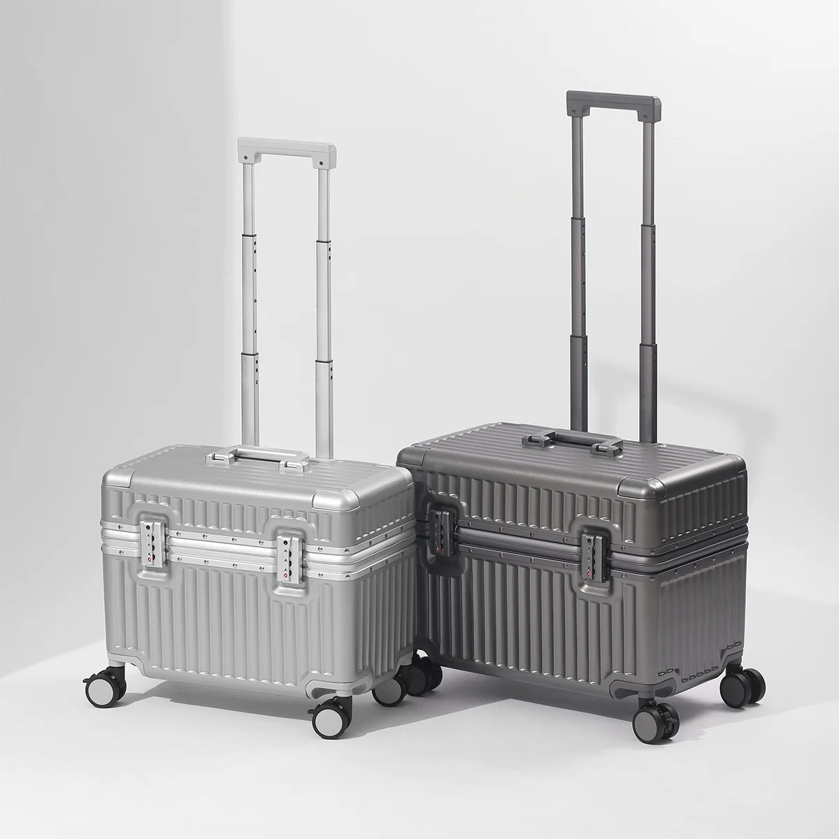18インチのアルミフレーム製スーツケース。TSAロック付き、 - Aluminum Frame Carry On Luggage のレビューと価格