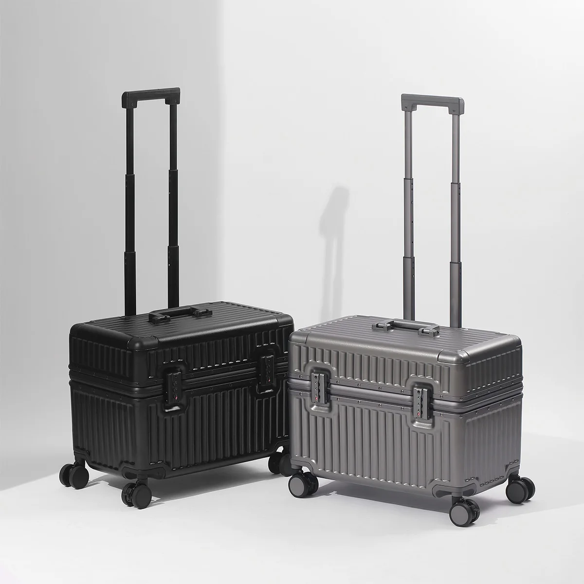 18インチのアルミフレーム製スーツケース。TSAロック付き、 - Aluminum Frame Carry On Luggage のレビューと価格