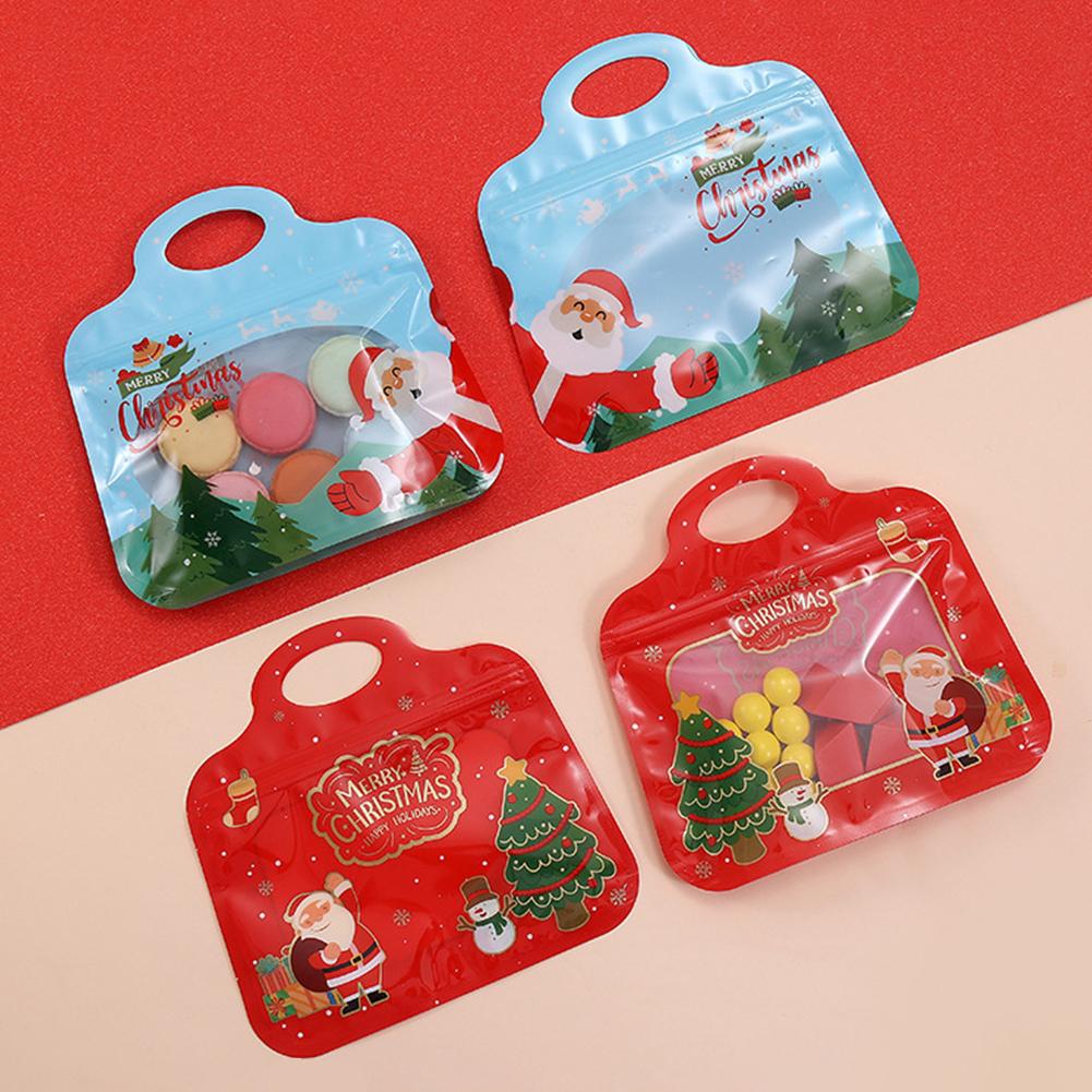 10個～50個入り クリスマス柄の自己接着式袋。サンタクロー - Handbags のレビューと価格